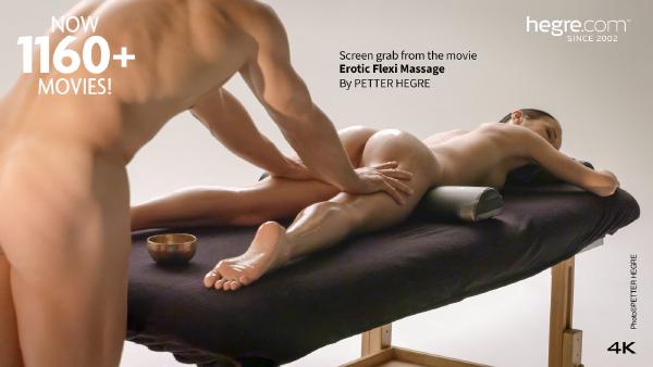 Kuvakaappaus #2 elokuvasta Eroottinen Flexi-hieronta